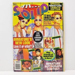 Spice 411 Solid Magazine Vintage 1996 Ice-T NWA New Edition Brandy 90s Hip Hop